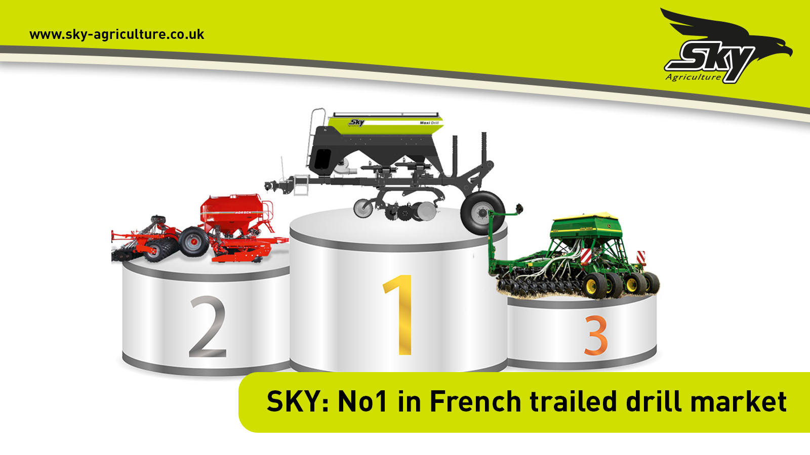 SKY: No 1 in French trailed drill market